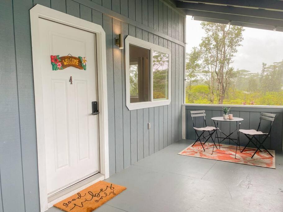 Hibiscus Hale, Full Kitchen, King Bed, Parking Appartement Keaau Buitenkant foto