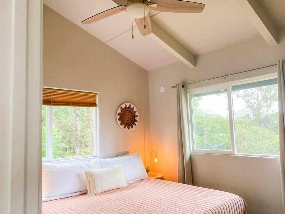 Hibiscus Hale, Full Kitchen, King Bed, Parking Appartement Keaau Buitenkant foto