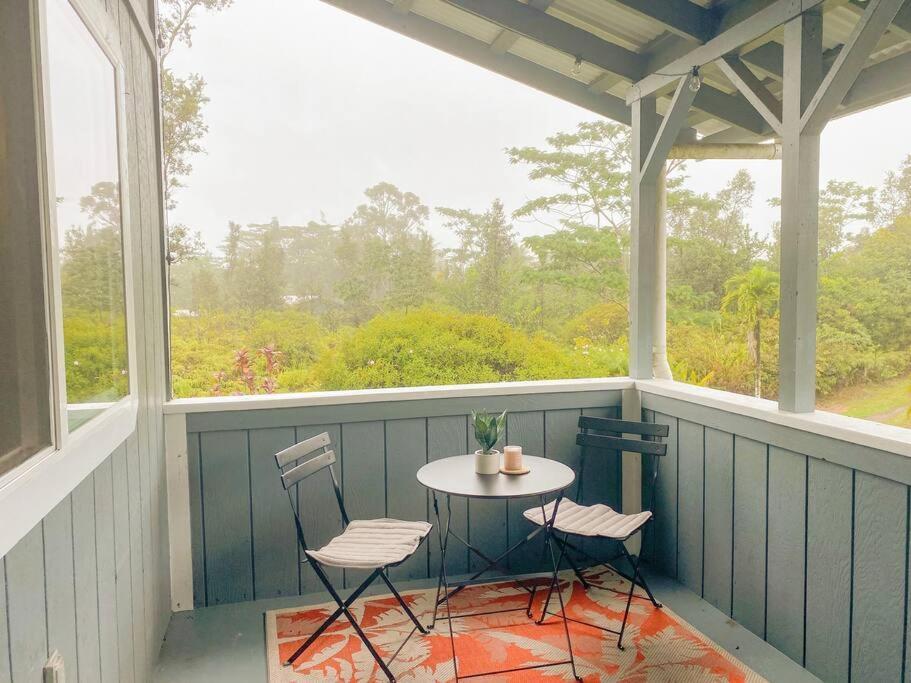 Hibiscus Hale, Full Kitchen, King Bed, Parking Appartement Keaau Buitenkant foto